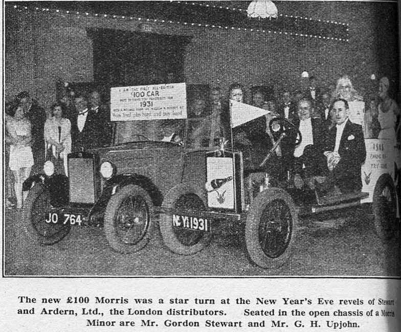 JO 764 Stewart & Ardern 1930 New years Eve Party magazine snippet