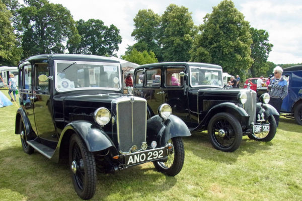 Two long wheelbase saloons ANO 292 and BMF 582 (Gregory)