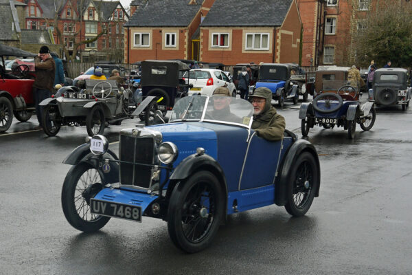 LC&ES Welsh Weekend 2023 UV7468 1929 MG M Type Roger Tushingham (Phil Jones)